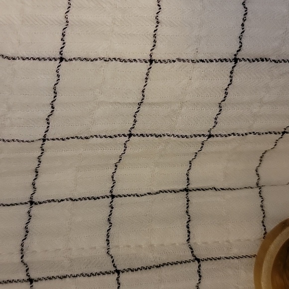 Free People lightweight check duster/trench coat - Picture 3 of 10